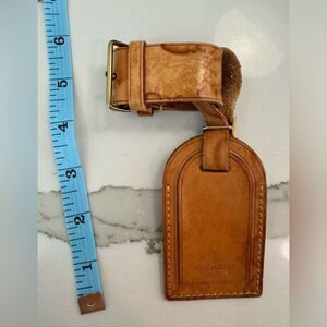 AUTHENTIC Louis Vuitton Name Luggage tag
